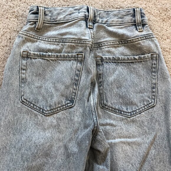 PacSun Women's Light Indigo Ripped '90s Boyfriend High Rise Jeans Size 23 - Picture 6 of 12